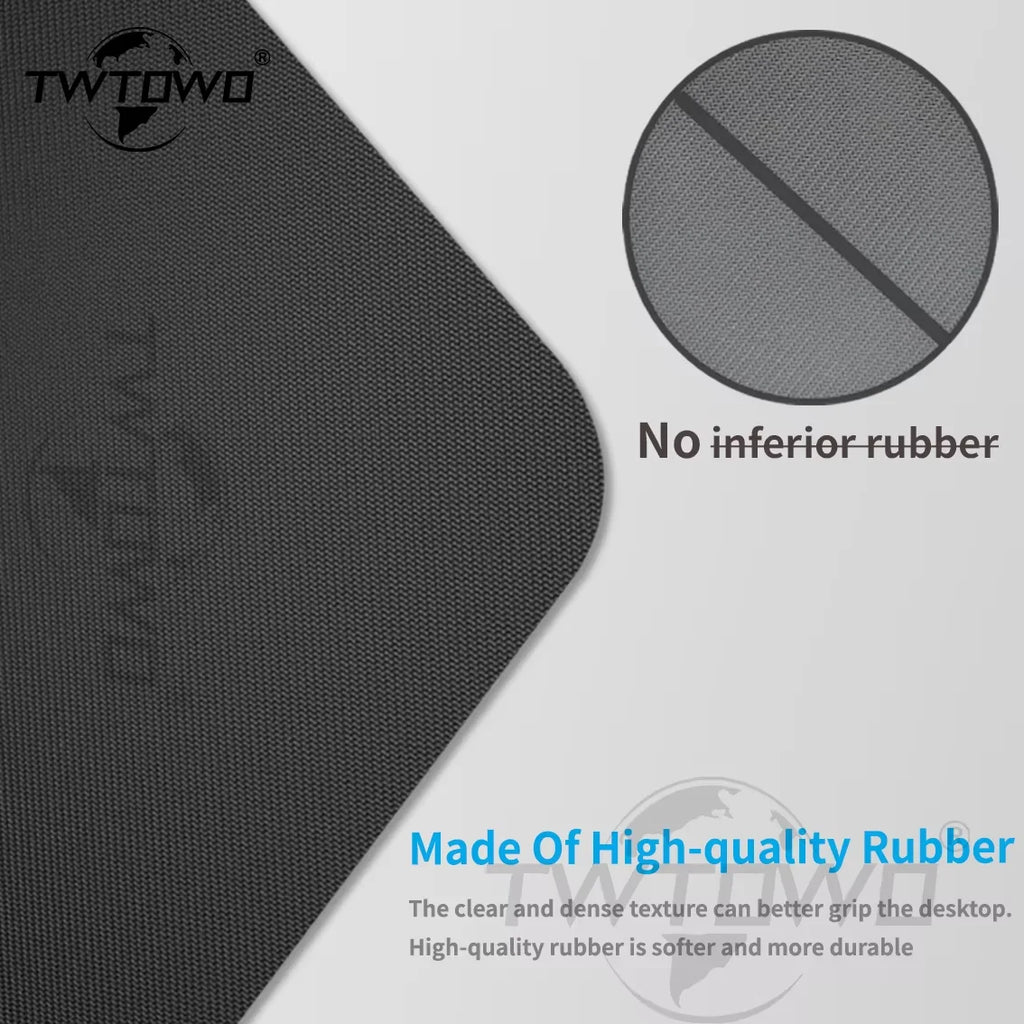 Custom XL/XXL Gaming Mouse Pad Large Non-Slip Natural Rubber Desk Mat for PC, Office & Home