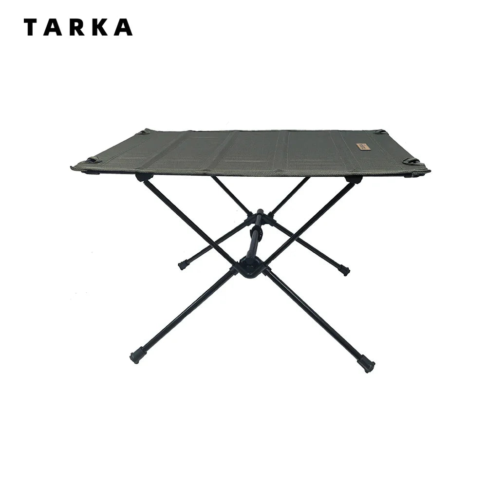 Portable Folding Camping Table Lightweight Oxford Fabric & Aluminum Picnic Desk for Outdoor Fishing Hiking