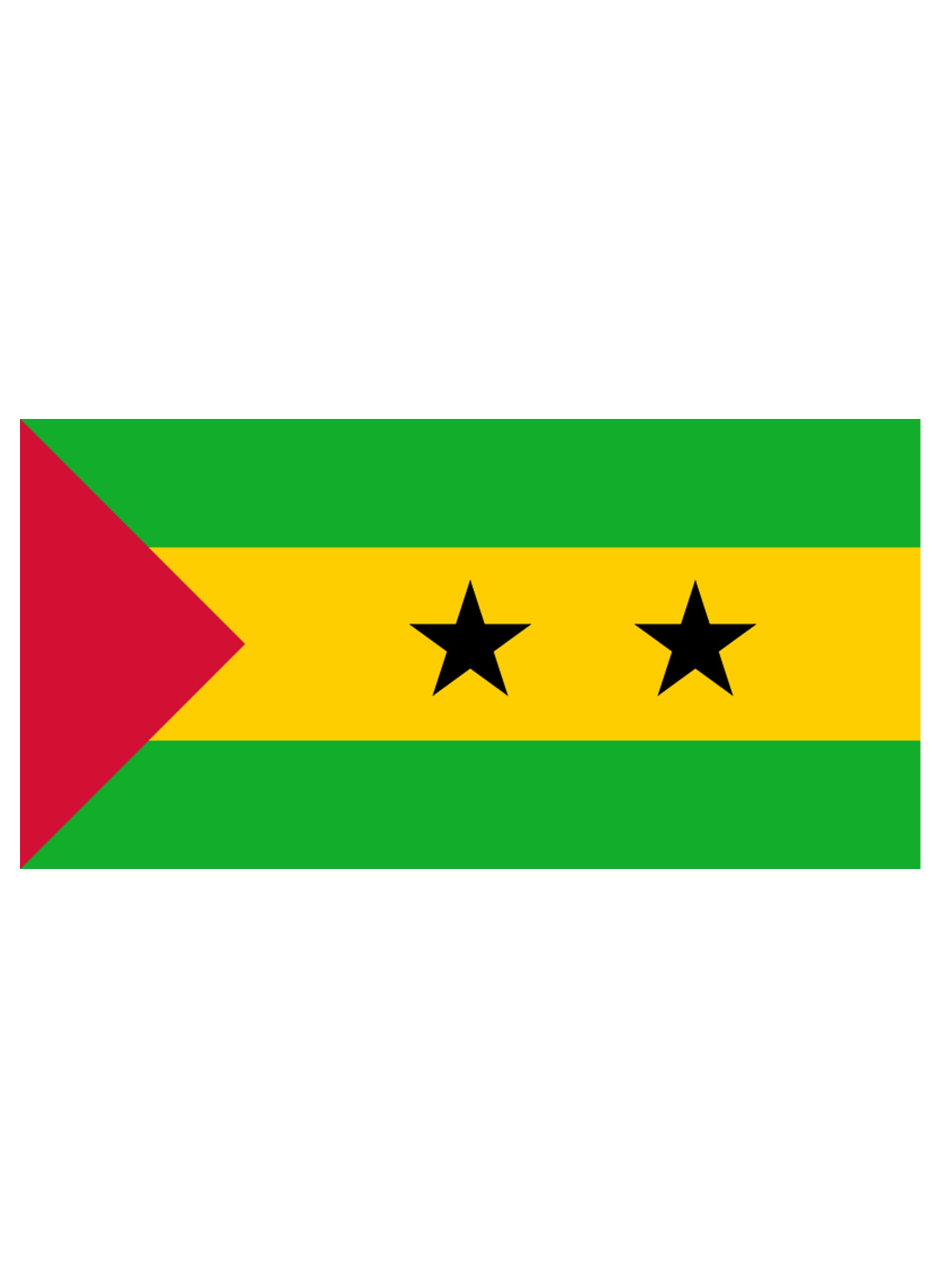Santomean Flag Kids T-Shirt