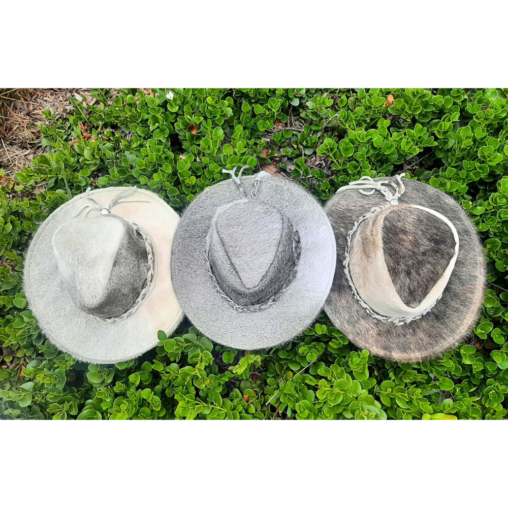 Flint Rancher Hat Fur-on Hide