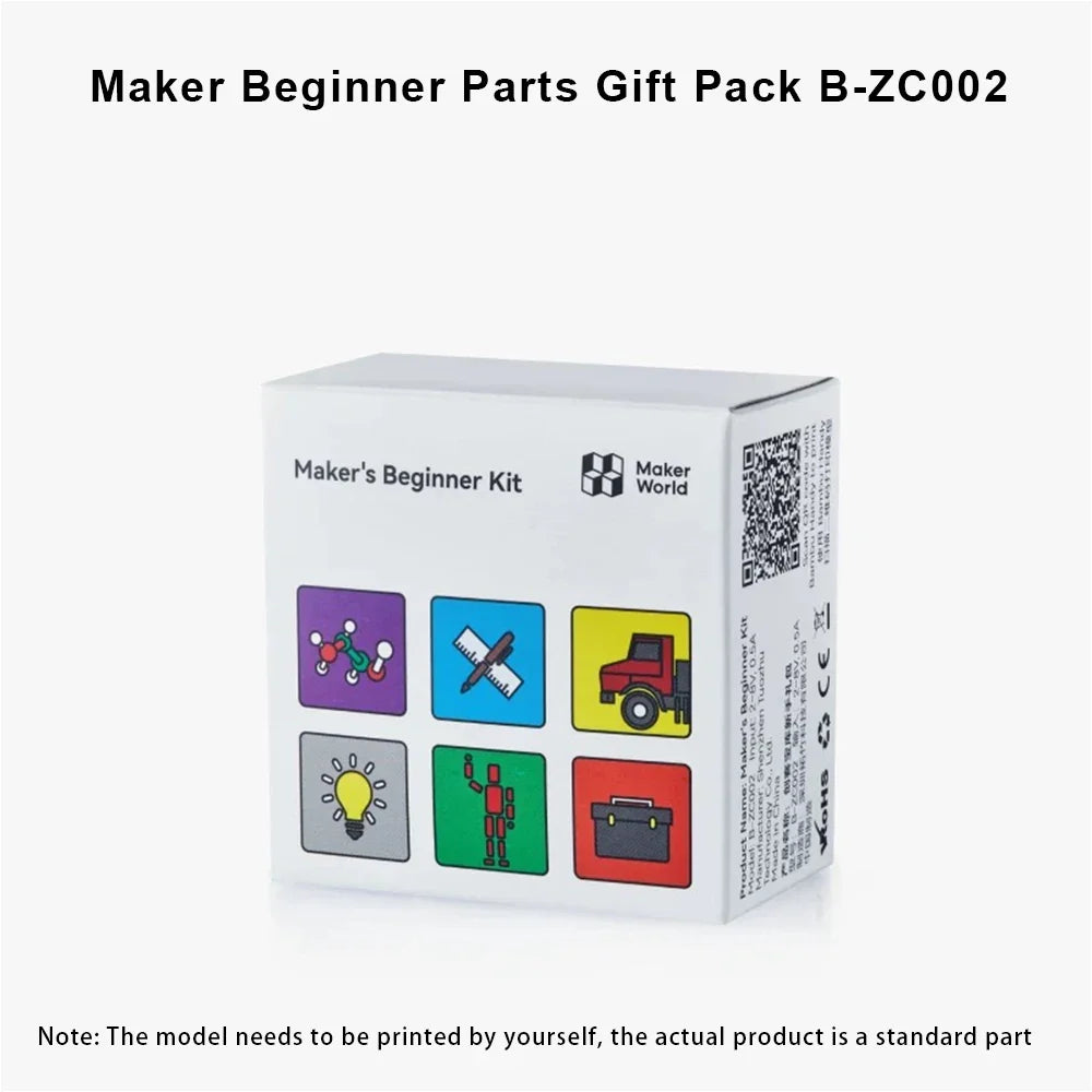 DIY 3D Printing Model Kit – Aviation Engine, Wireless Mouse & LED Light Parts for Makers