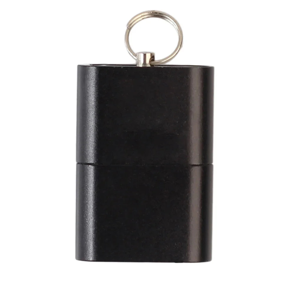 Mini Aluminum USB 2.0 Micro SD / TF Card Reader - High-Speed 480 Mbps, Plug & Play