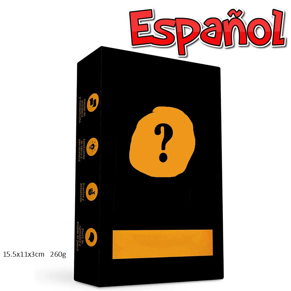Spanish Card Game Bundle – Party & Family Games Set: Trio, Party Friends, The Imposter, Arre Unicorn, Black Stories, Unanimous, Sleeping Queens