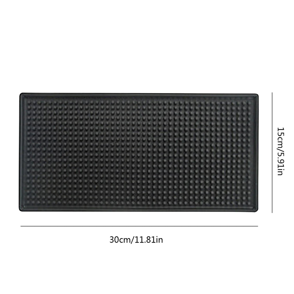 PVC Bar Mat Non-Slip Heat-Resistant Countertop Pad for Bar, Cafe & Home — 30×15 cm (11.8×5.9 in) & 30×45 cm (11.8×17.7 in)