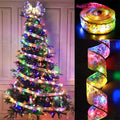 Christmas Ribbon Fairy String Lights – LED Ribbon Holiday Lights for Home & Party (1m–10m)
