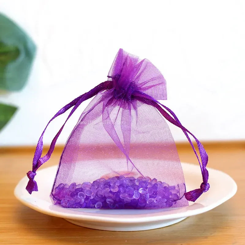 5g Fragrance Sachet Bag for Wardrobe & Car - Insect & Mildew-Proof Odor Eliminator, 8 Scents