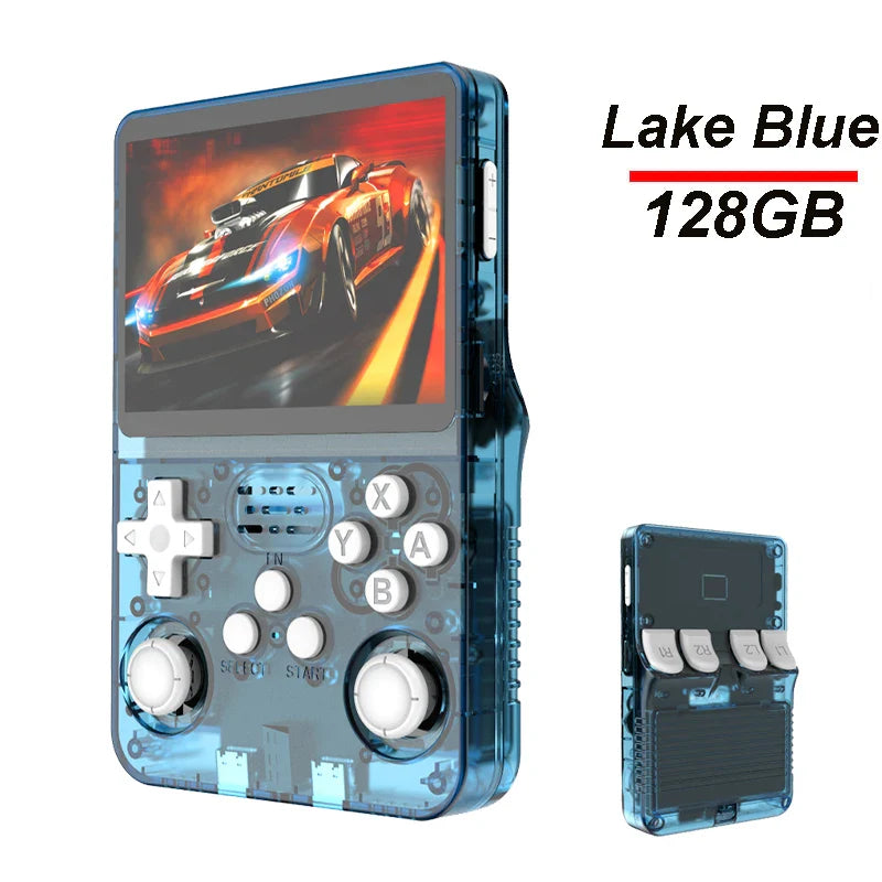 Retro Handheld Game Console 3.5-Inch IPS 640x480, 15,000+ Classic Games, 3200mAh Battery, Bluetooth Portable Pocket Player