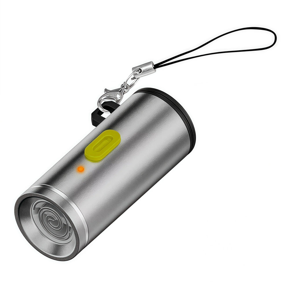 Mini USB-C Rechargeable Electric Lighter - Windproof Portable Electronic Fire Starter for Outdoor Travel