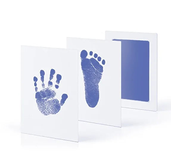 Baby Handprint & Footprint Kit Ink Pad Keepsake with Photo Frame and Pet Paw Prints 14.5 x 10 cm (5.7 x 3.9 in)