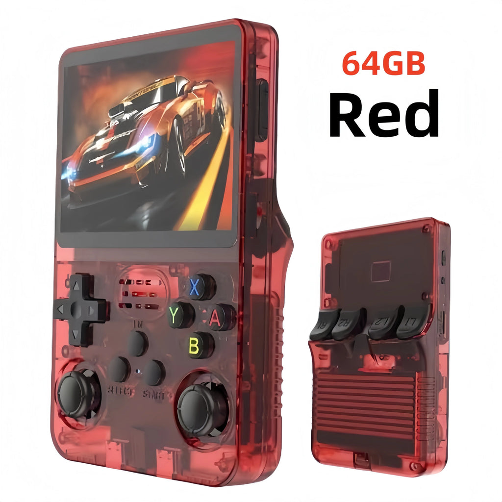 Retro Handheld Game Console 3.5-Inch (8.9 cm) IPS Screen, 128GB Preloaded with 20,000 Games, Portable Linux Pocket Player
