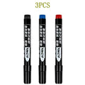 Permanent Paint Marker Pens – Waterproof Black Oil-Based Quick-Dry Markers for Tires & Oily Surfaces (3/9 Pack)