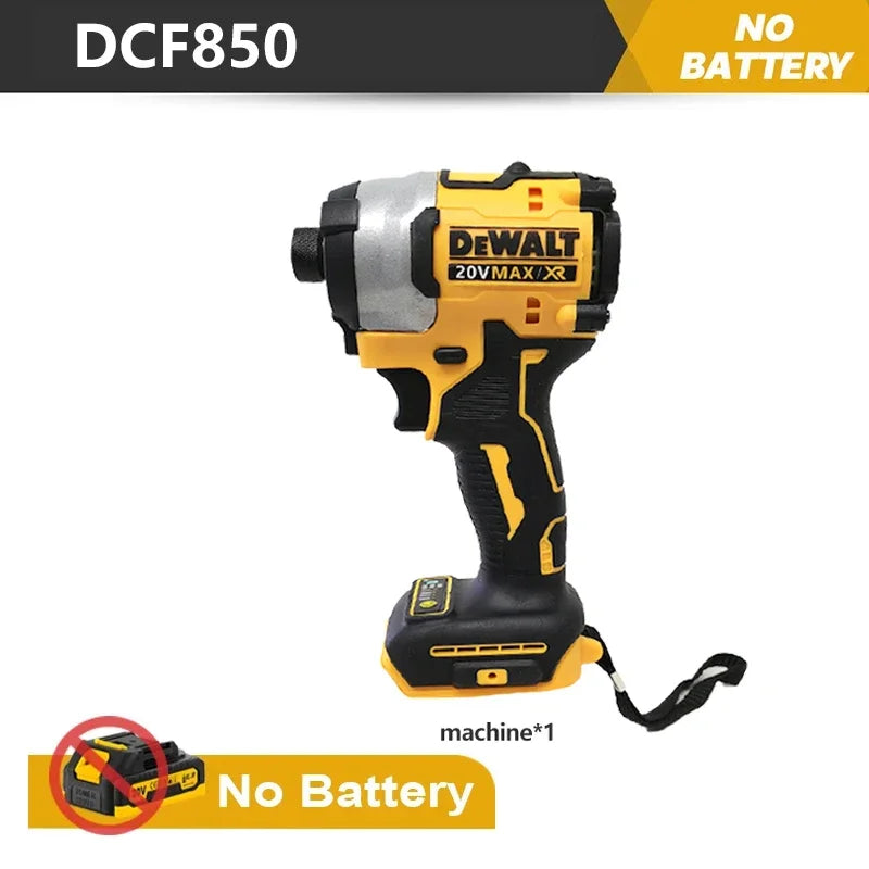 Cordless Precision Impact Driver, High Torque 3250 RPM, Battery-Powered for Home DIY