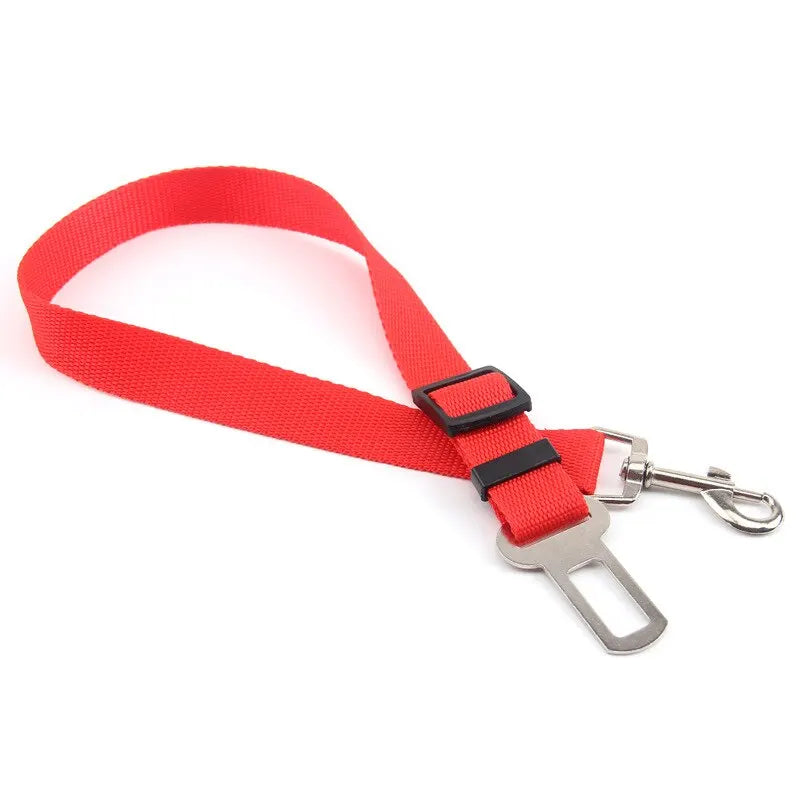 Adjustable Pet Car Seat Belt Harness for Dogs & Cats – Breakaway Travel Leash Restraint