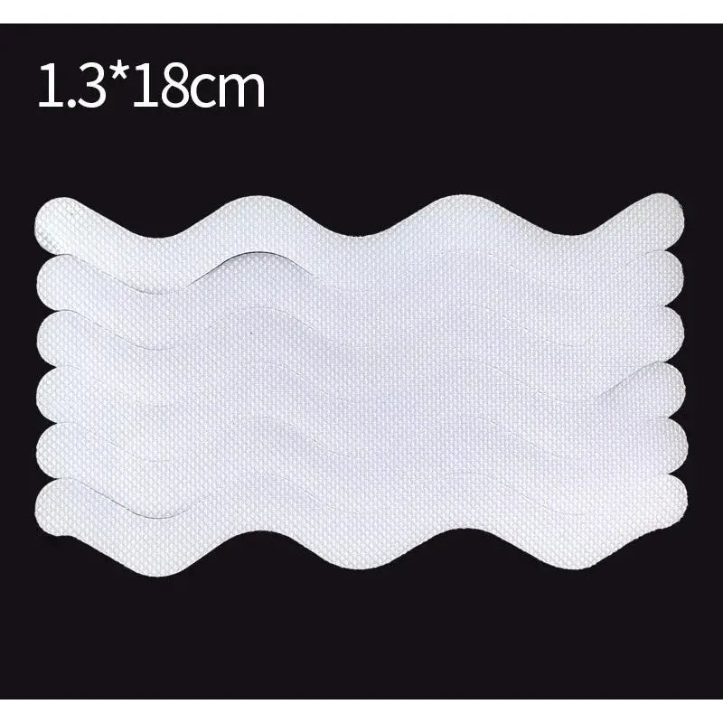 24-Pack Transparent Bathtub Anti-Slip Stickers 18 x 1.3 cm (7.1 x 0.5 in) Strong Adhesive Waterproof Safety Grip