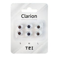 Silicone Earphone Eartips 3 Pairs S/M/L – Replacement Earbud Tips for IEMs & Wired Headsets