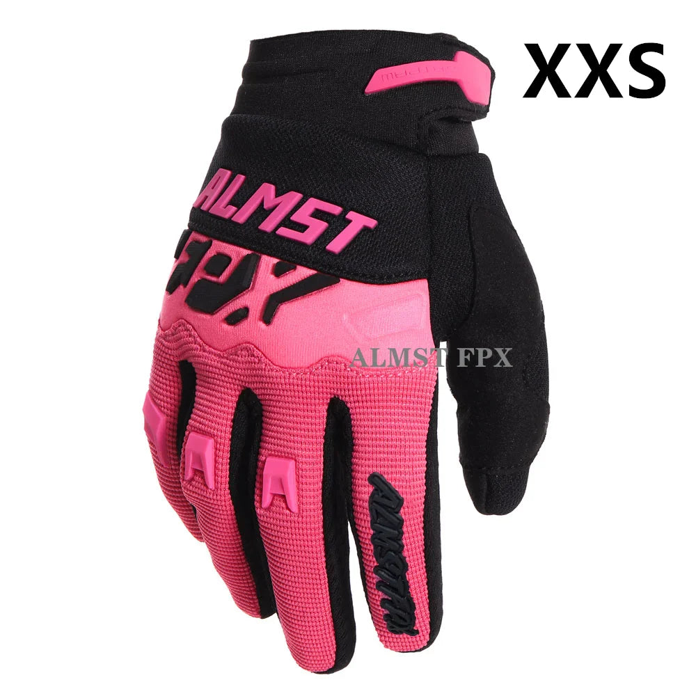 Kids MTB and Balance Bike Gloves - Breathable Touchscreen Cycling Gloves for Boys & Girls (XXS/XS/S)