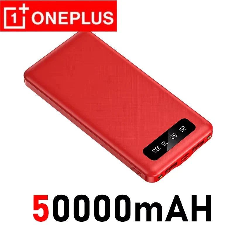 200000mAh 120W Portable Power Bank with LED Digital Display, Fast Charging USB-C External Battery for Smartphones & Tablets