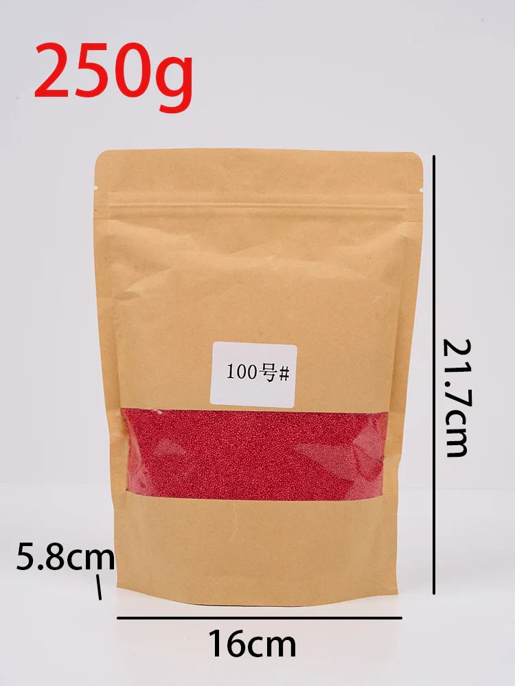 250g (8.8 oz) 11-Color Sand Wax Pearls for DIY Scented Candle Making and Snowflake Sand Painting