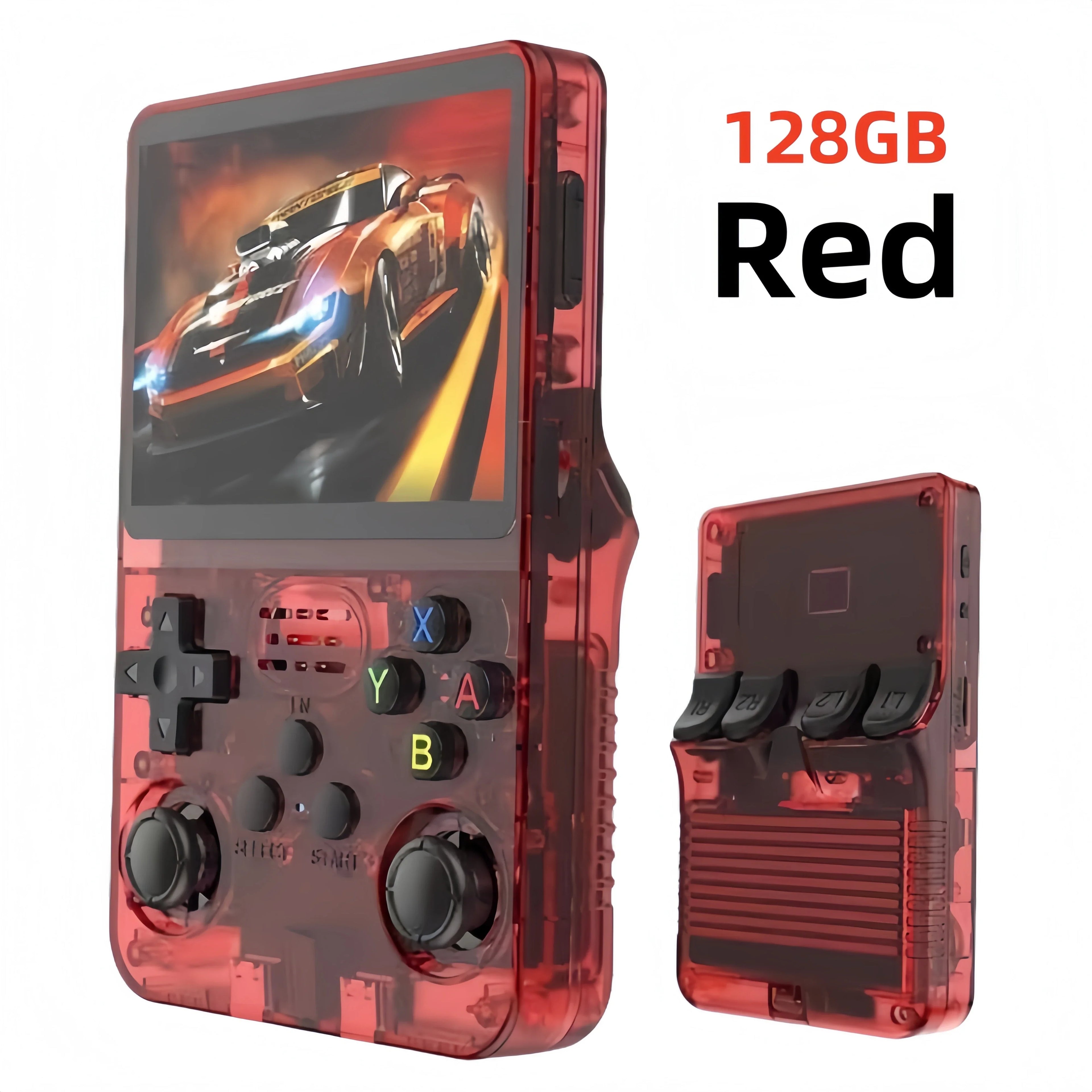 Retro Handheld Game Console 3.5-Inch (8.9 cm) IPS Screen, 128GB Preloaded with 20,000 Games, Portable Linux Pocket Player