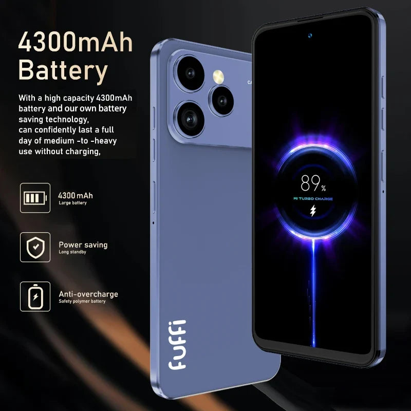 5G Android Smartphone 6.56-inch (720 x 1612) — 8GB RAM 256GB Storage, 24MP Front & 48MP Rear, Dual SIM, 66W Fast Charge