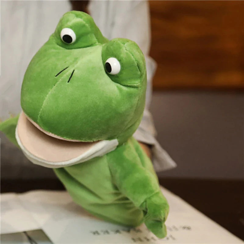Cartoon Hand & Finger Plush Puppets — Soft Hand Puppet for Kids Party Favors & Family Fun