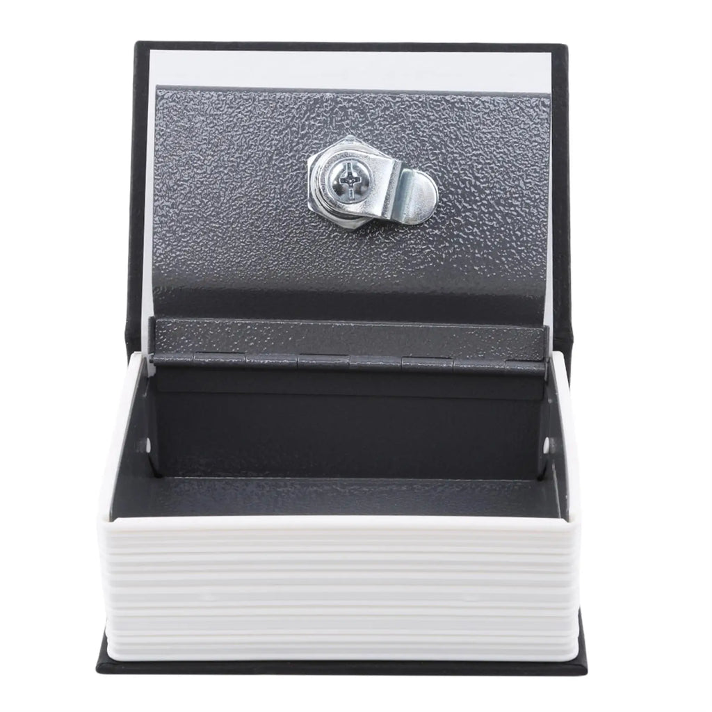 Hidden Book Safe with Combination Lock — Dictionary-Style Secret Money Box (4.5 x 3.2 x 1.8 in / 11.5 x 8 x 4.6 cm)