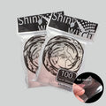 200pc (2 x 100) 65 x 90 mm (2.56 x 3.54 in) Clear Card Sleeves - Standard Trading Card Protectors for Magic, Pokemon, Yu-Gi-Oh & Board Games