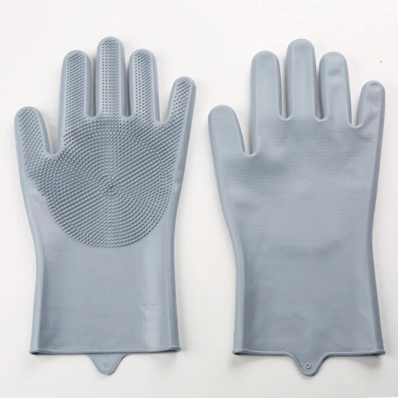 2-Pack Pet Grooming Gloves for Dogs & Cats – Bathing, Massage & Hair Removal