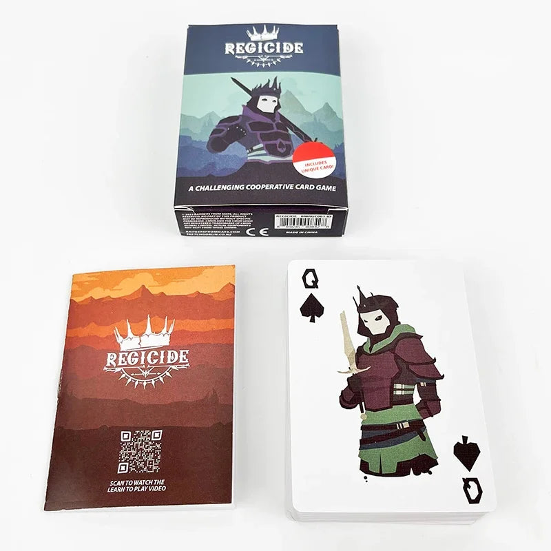 Regicide Card Game - Strategy Party Game for 1-4 Players, English Family & Friends Tabletop