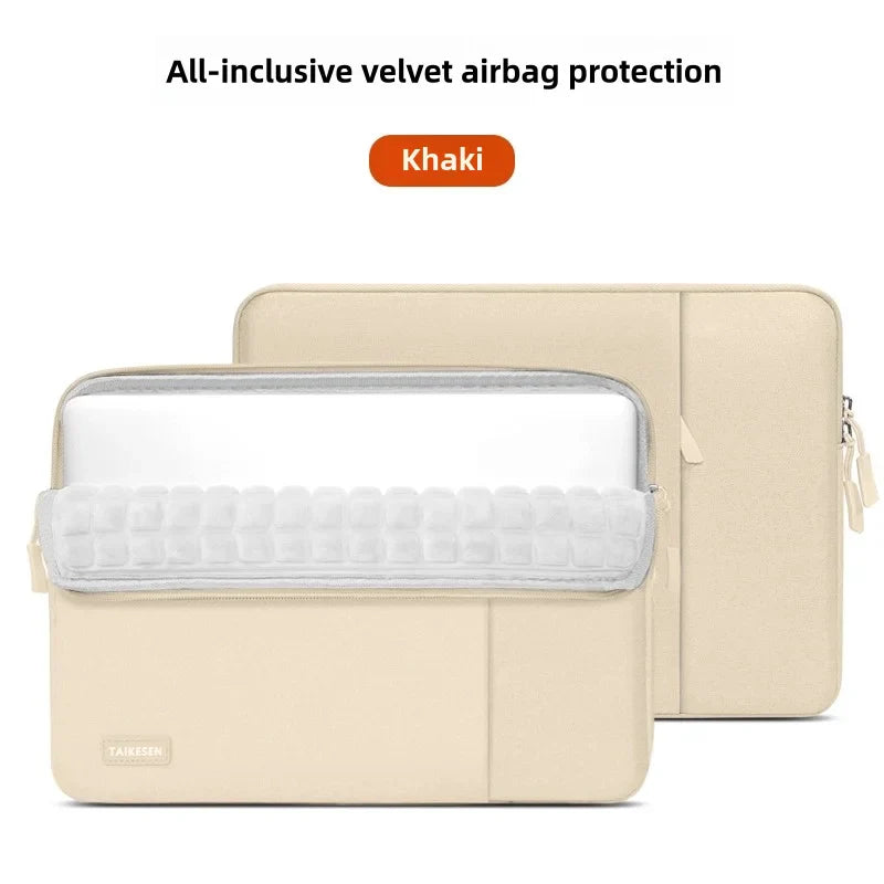 Universal Laptop Sleeve 11–16 Inch (28–41 cm) Polyester Zipper Notebook Case - Fits MacBook Air/Pro, Lenovo, Asus, HP, Dell