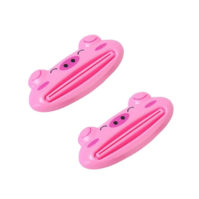 Animal Toothpaste Squeezer Tube Roller – Cute Cartoon Toothpaste Dispenser for Bathroom