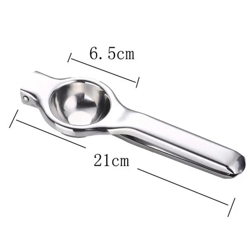 Stainless Steel Lemon Squeezer Manual Citrus Press - Handheld Lemon & Orange Juicer 8.3 x 2.6 in (21 x 6.5 cm)