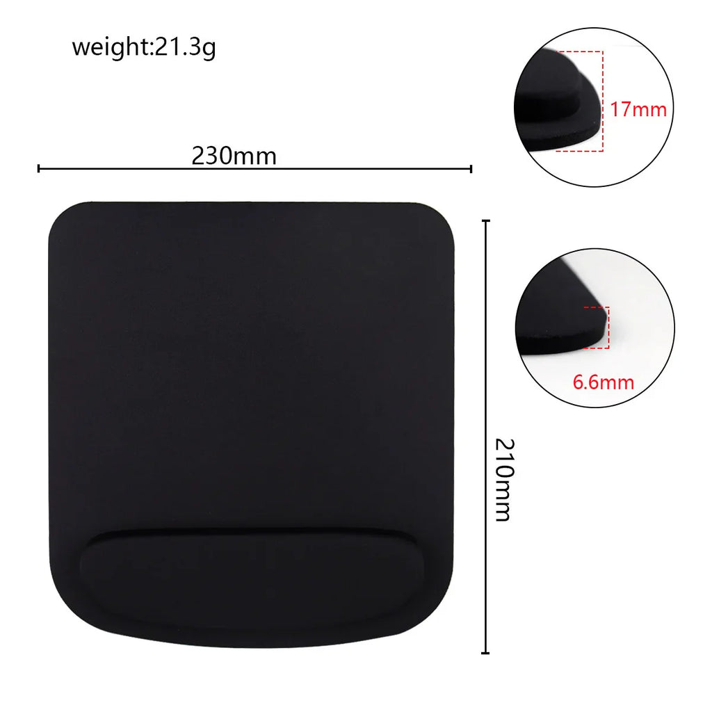 Ergonomic EVA Mouse Pad with Wrist Rest – Gaming & Office Mousepad