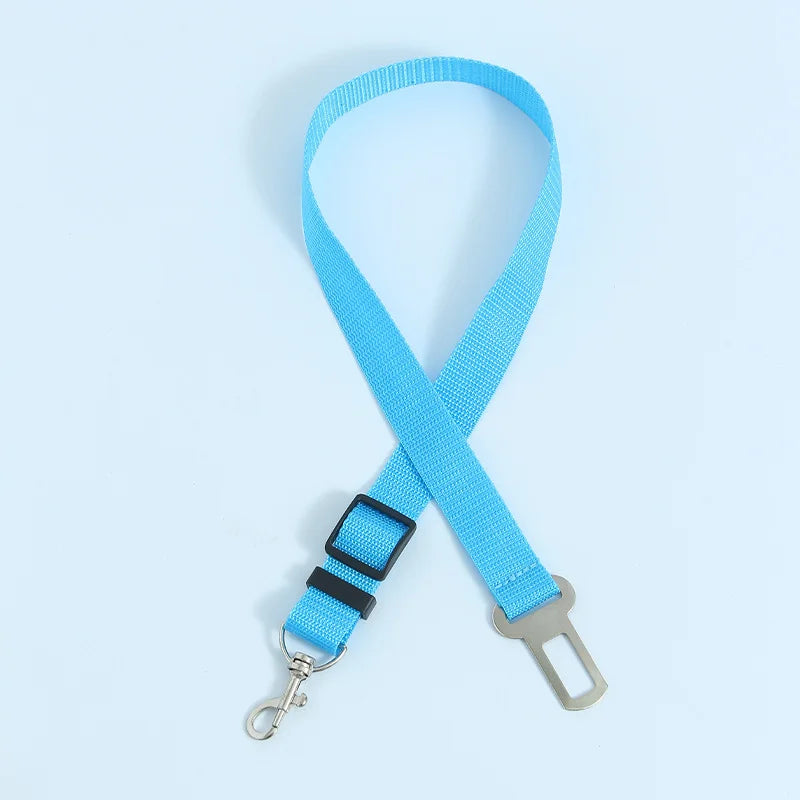 Adjustable Pet Car Seat Belt Harness for Dogs & Cats – Breakaway Travel Leash Restraint
