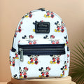 Cartoon Castle Anime Girls Mini Kids Backpack with Flowers – Cosplay Travel Schoolbag (10 x 9 x 4 in | 25 x 23 x 11 cm)