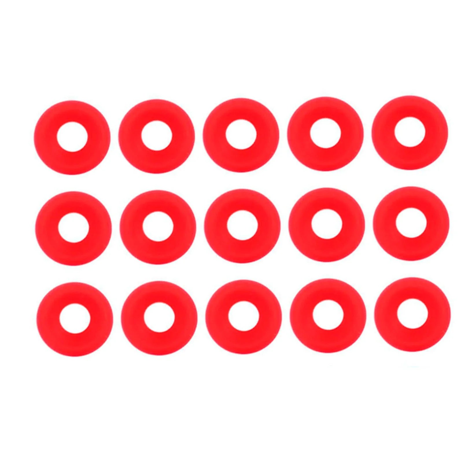 25-Pack Red Silicone Gaskets for Swing Flip-Top Bottles - Replacement Beer Bottle Seals