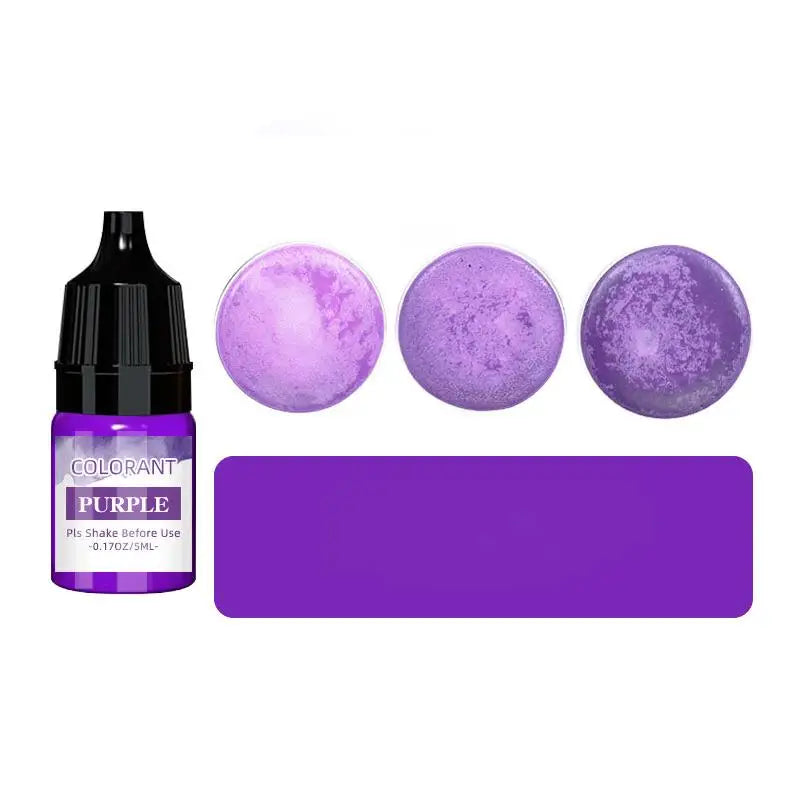 5 ml (0.17 fl oz) Liquid Candle Wax Colorant – Non-Toxic High-Concentration Pigment for Soy Candles & Soap DIY