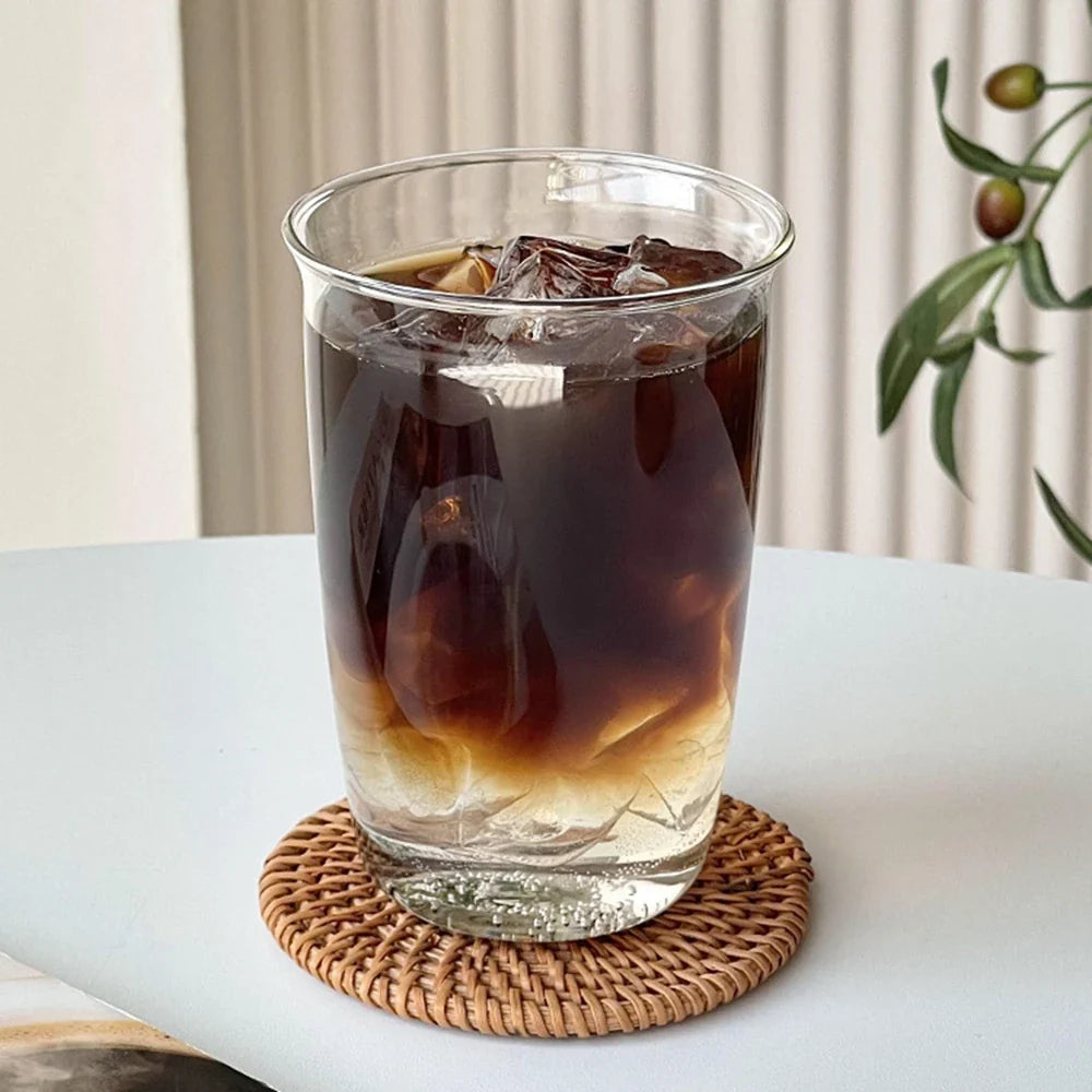 High Borosilicate Glass Mug 420ml (14 fl oz) — Heat-Resistant Coffee, Latte, Tea & Beer Glass