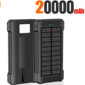 500000mAh Solar Power Bank Fast Charging Portable External Battery for iOS and Android Phones
