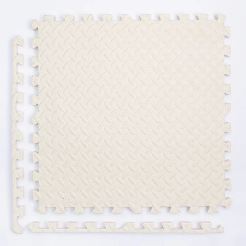 Interlocking Foam Puzzle Play Mat Tiles 30cm x 30cm (11.8 x 11.8 in) — 1cm Thick Baby & Kids Floor Padding for Playroom, Exercise, Yoga