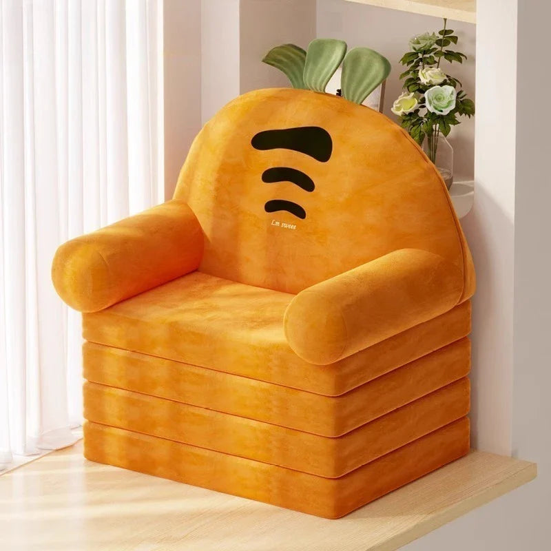 Bay Window Seat Cushion with Backrest — Tatami Floor Sofa for Reading, Bedroom & Nursery