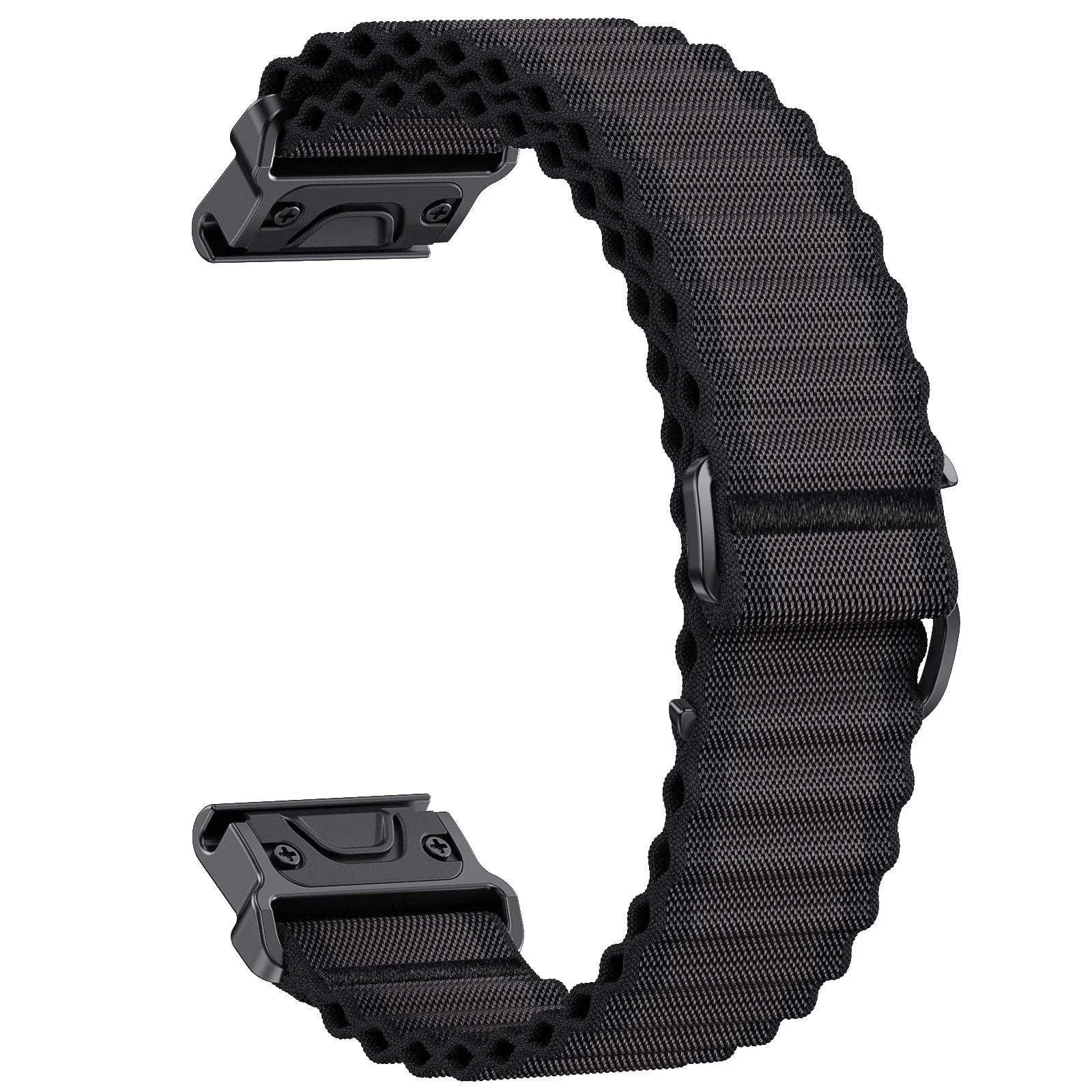 QuickFit 26mm 22mm Two Tone Nylon Strap For Garmin Fenix E 8 7X 7 6 6X/Epix Pro Gen 2 51mm 47mm/Tactix Watch Band Accessories
