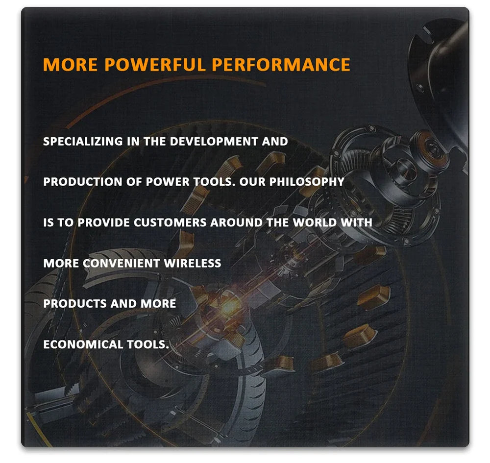 18V Brushless Cordless Multi-Purpose DIY Power Tool Combo - Compatible with 18V Batteries
