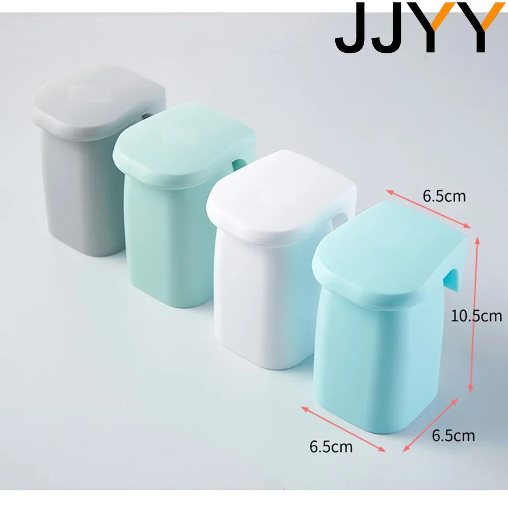 Magnetic Suction Wall-Mounted Toothbrush & Mouthwash Cup Holder – Drain Rack for Bathroom & Shower