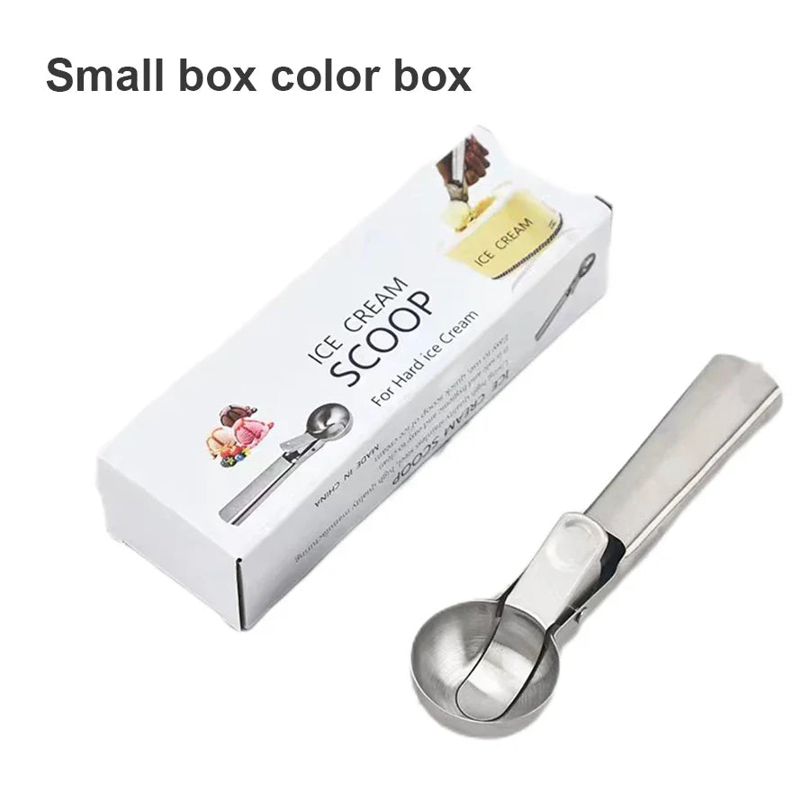 Stainless Steel Dual-Purpose Ice Cream & Fruit Scoop Multifunctional Kitchen Utensil