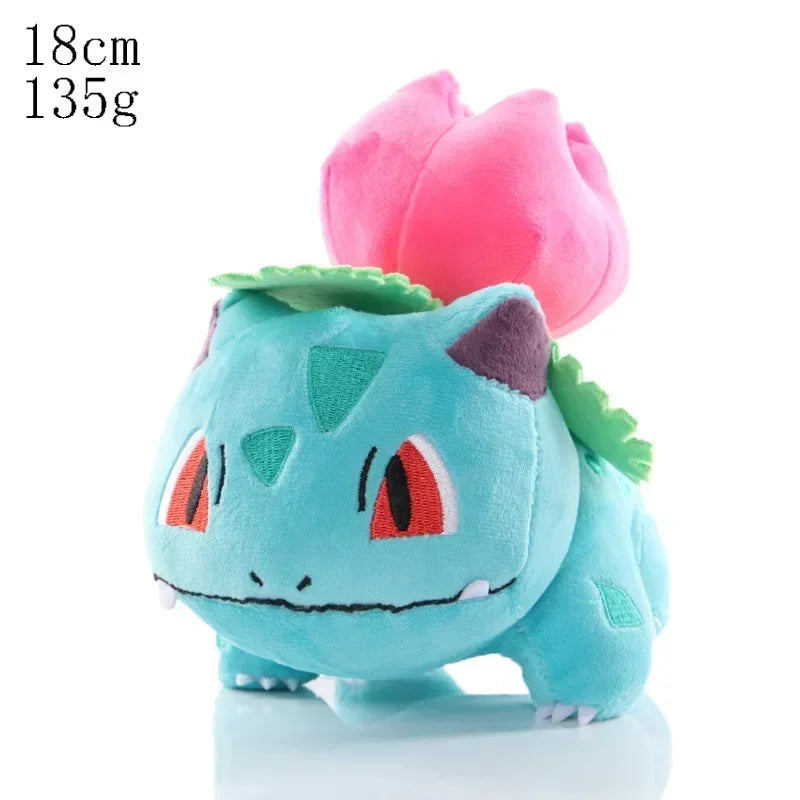 Cute Pikachu Pichu Charmander Bulbasaur Squirtle Psyduck Eevee Plush Soft Stuffed Doll 6-12 in (15-30 cm)