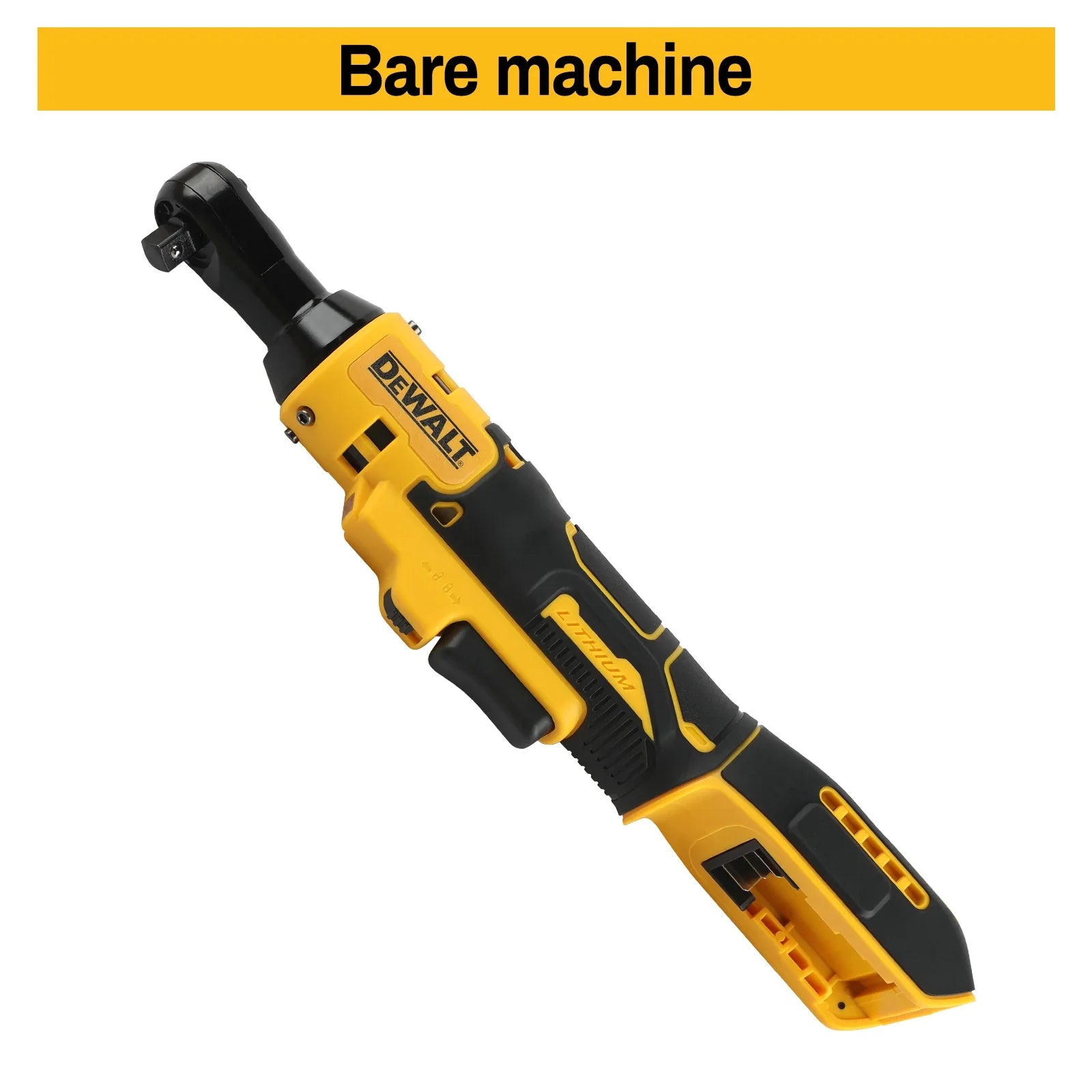 Cordless Brushless Ratchet Wrench — Compatible with 12V/18V/20V Batteries, Adjustable 0–45 ft‑lbs (0–61 Nm) Torque, 0–300 RPM, 3/8" (9.5 mm) & 1/2" (12.7 mm) Chucks