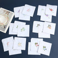 12-Pack Women's Cotton Lace Embroidered Handkerchiefs – Thin Soft Bridal & Mother's Day Gifts