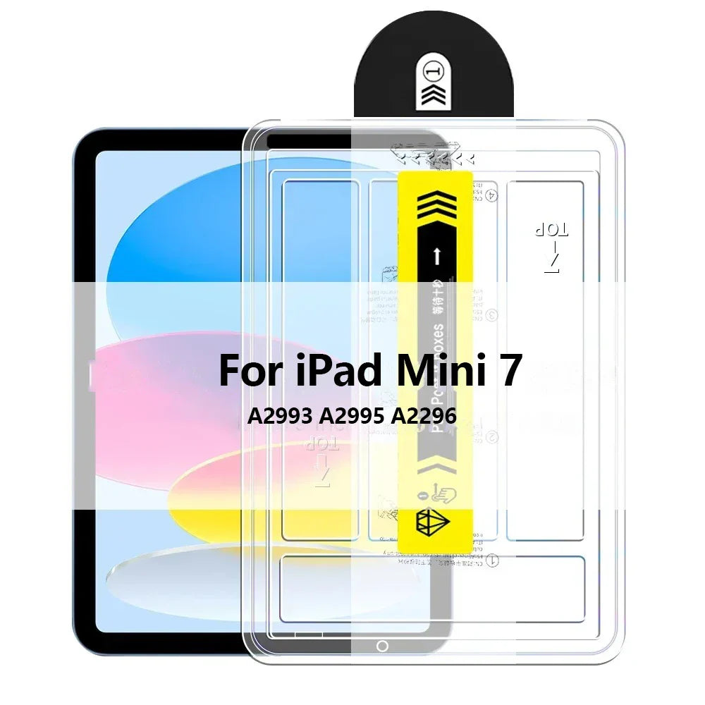 Tempered Glass Screen Protector for iPad — Compatible with iPad Pro 12.9, iPad Pro 11, iPad Air & iPad Mini — 1 Pack
