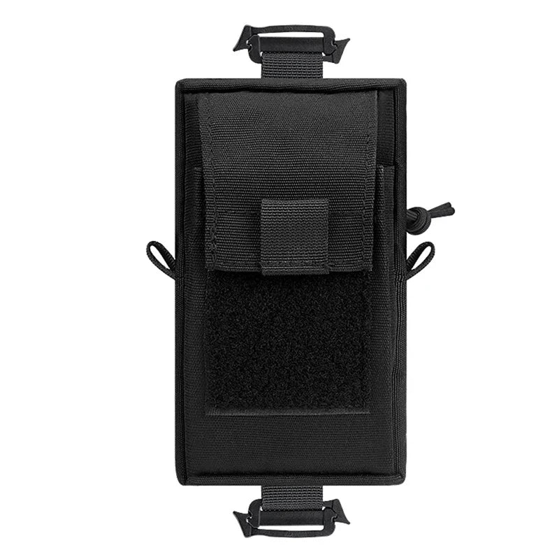 MOLLE Travel Pouch Backpack Shoulder Strap Phone Key Flashlight Organizer for Camping & EDC